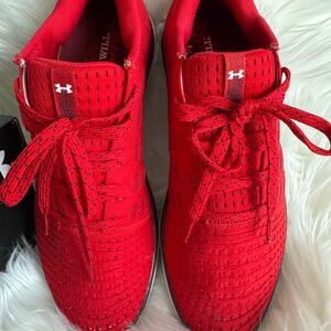 Under Armour Red Sneakers